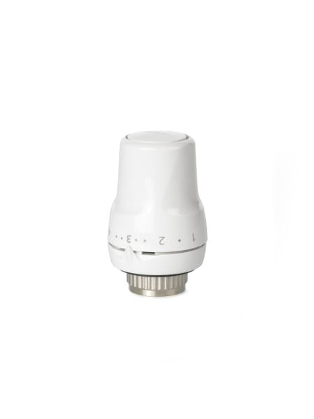 SIEMENS - Thermostatkopf mit Frostschutz u. Schließf. f. Rad.Vent. RAL9016