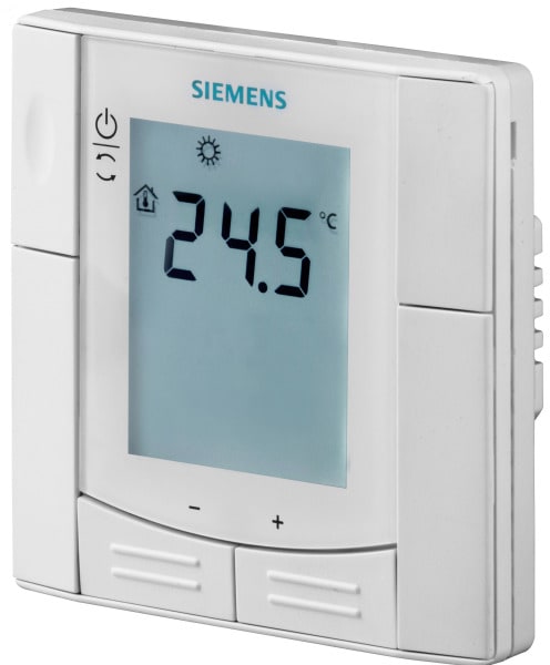SIEMENS - Raumtemperaturregler LCD 5..40°C H 2-P. 230V 16A Wandeinbau
