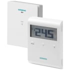 SIEMENS - Raumtemperaturregler LCD 5..35°C H 2-P. Batt.3V Funk-Set