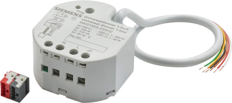 SIEMENS - UP 525S32 Universaldimmer, 1-fach, 3 x Binäreingang