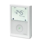 SIEMENS - Raumtemp.regler LCD 5..40°C DC0-10V/2Pkt FanCoil/Univ.KNX weiss