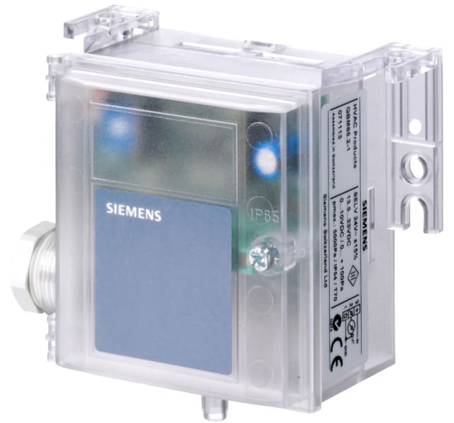 SIEMENS - Druckdifferenzf. 0..100Pa für Luft 4..20mA