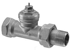 SIEMENS - Durchgangsventil DN 3/8'' kv=0.63 einstellbar DIN-Baureihe