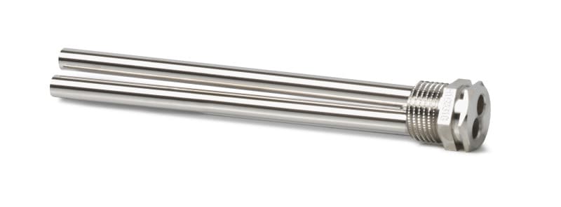 SIEMENS - Doppelschutzrohr 2xLW7 PN10 Ms vernickelt 150mm für RAZ-..J