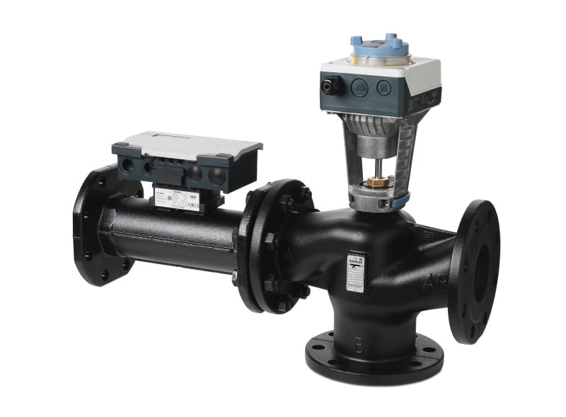 SIEMENS - Intelligent Valve DN65 in Dreiwege-Ausführung als sensorgeführtes druckunabhängi