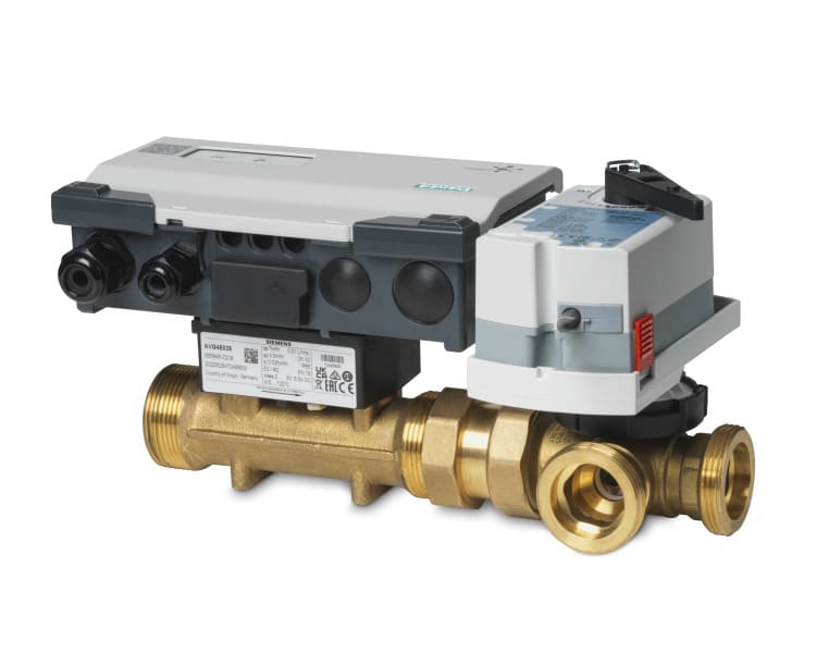 SIEMENS - Intelligent Valve DN20 in 3-Wege-Ausführung als sensorgeführtes druckunabhängige