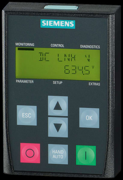 SIEMENS - FU, Basic Oparator Panel mit 2 zeiligem Display