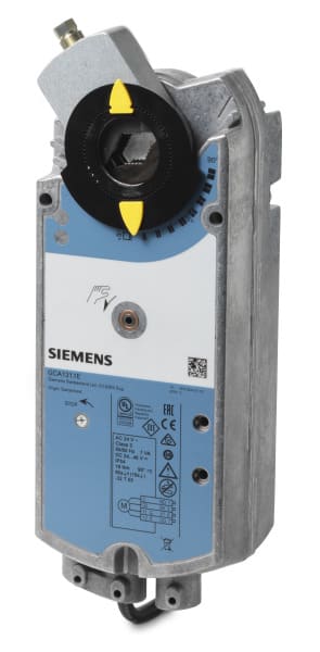 SIEMENS - Drehantrieb 24VAC 3-P 18Nm 90° Federrücklauf