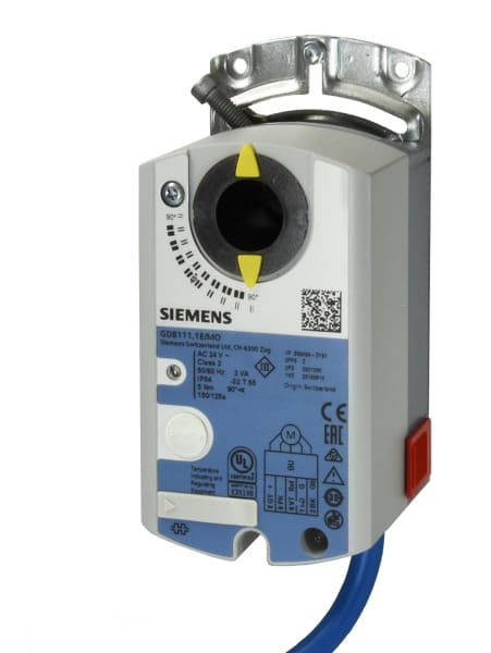 SIEMENS - Drehantrieb 24VAC 2/3-P 5Nm 90° Modbus RTU