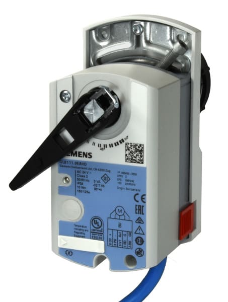 SIEMENS - Drehantr.f.Kugelhähne o.Notst. 5Nm, 24VAC, 150s, Modbus RTU
