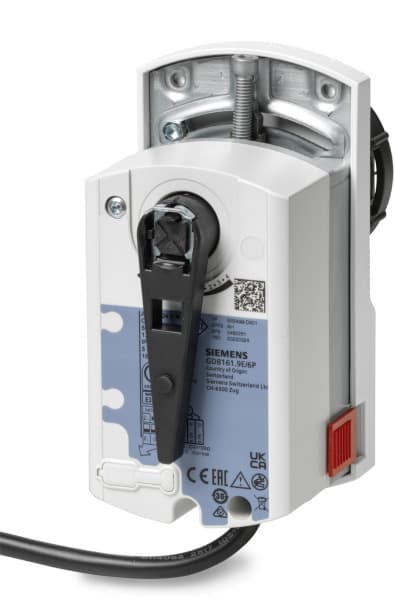 SIEMENS - Drehantr.für 6-Weg Ventil, DC 0/2-10V, AC/DC 24V,5m