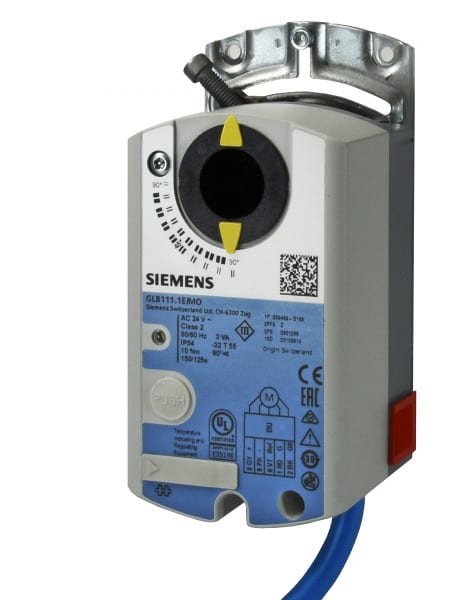 SIEMENS - Drehantrieb 24VAC 3-P 10Nm 90° Modbus RTU