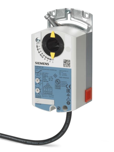 SIEMENS - Drehantrieb 24VAC/24..48VDC e0-35V 10Nm 90° Stellungsgeber