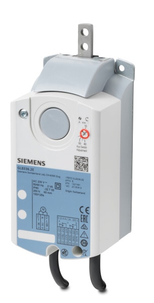 SIEMENS - Linearantrieb 230VAC 3-P 250N 60mm 2 Hilfsschalter