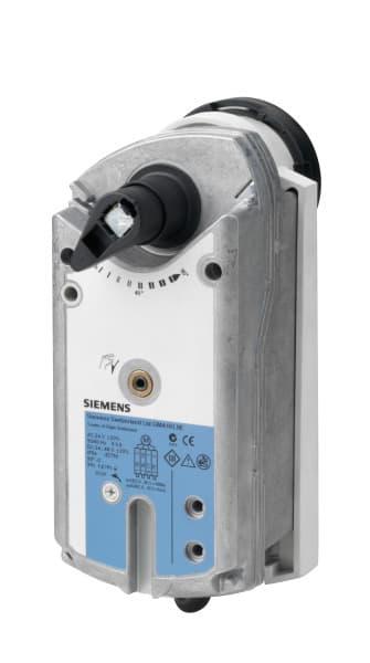 SIEMENS - Drehantr.für Kugelhähne m.Notstellfunk. 7Nm,AC/DC24V,3Pkt.90s/15s