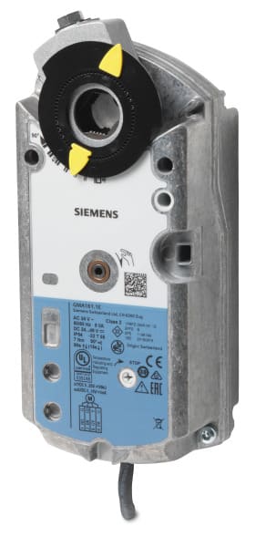SIEMENS - Drehantrieb 24VAC 0-10V 7Nm 90° Federrücklauf