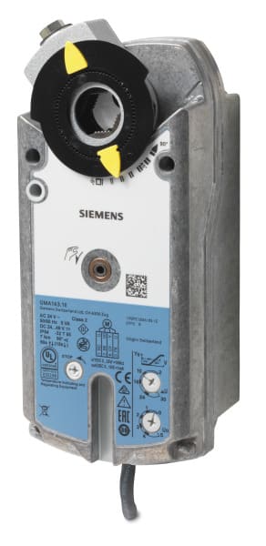 SIEMENS - Drehantrieb 24VAC e0-30V 7Nm 90° Federrücklauf