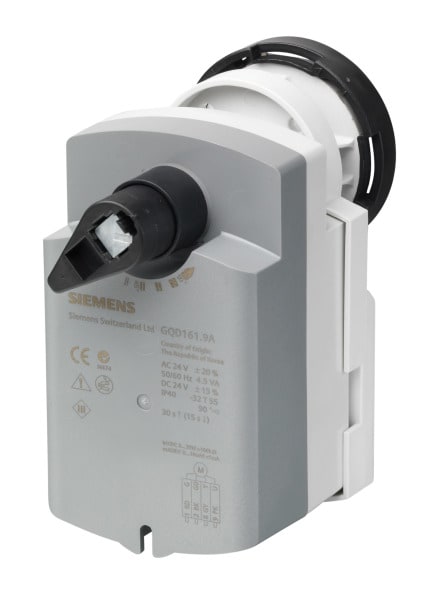 SIEMENS - Drehantr.f.Kugelhähne m.Notstellfunk. 2Nm,AC230V,2Pkt,30s/15s