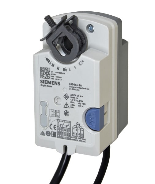 SIEMENS - Drehantrieb 24VAC/24..48VDC 2/3P 2Nm 90°