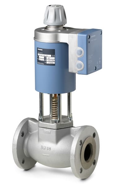SIEMENS - Magnetventil 2-WEG PN16 DN40 kvs=20 Sphäroguss geflanscht