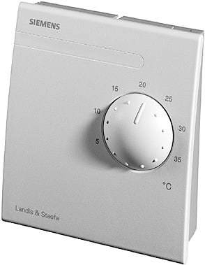 SIEMENS - Raumtemperaturfühler Ni1000 0..+50°C Sollwertgeber +5..+35°C