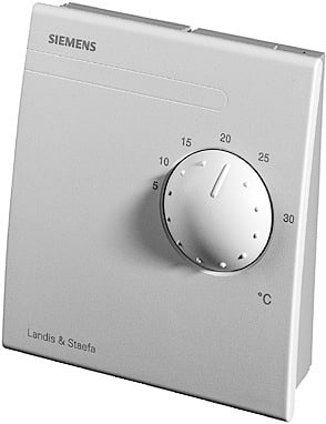 SIEMENS - Raumtemperaturfühler Ni1000 0..+50°C Sollwertgeber +5..+30°C