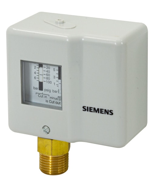 SIEMENS - Druckschalter Flüssig u. gasförmige Medien 6..32bar, auto Reset