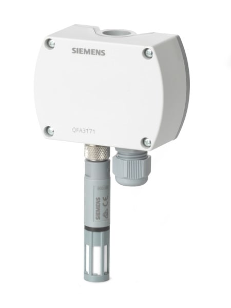 SIEMENS - Raumfühler T(0-10V) rF(0-10V) HQ -35.+35/0.50/-40.70°C 0.100%
