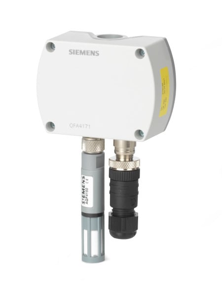 SIEMENS - Raumfühler T(4-20mA) rF(4-20mA) kal. -35.+35/0.50/-40.70°C 0.100%