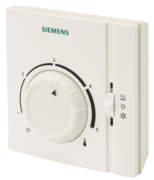 SIEMENS - Raumtemperaturregler 24-250VAC 5-Stufenskala H/Aus/K-Betr.