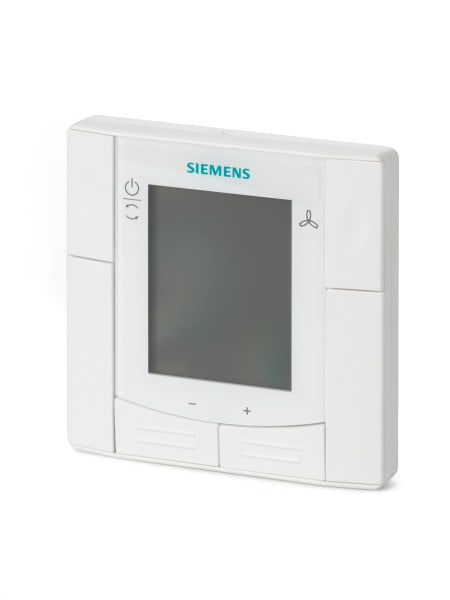 SIEMENS - Fan-Coil Regler LCD 5..40°C Einbau 2/4-Rohr 2/3-Pkt