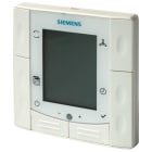 SIEMENS - Fan-Coil Regler LCD 5..40°C Einbau 2/4-Rohr 2/3-Pkt Zeitpr. IR-Fernst.