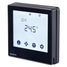 SIEMENS - Fan-Coil Regler Touchscreen 5..40°C Einbau 2/4-Rohr 2/3-Pkt Schwarz