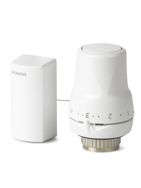 SIEMENS - Thermostatkopf m. Fernfühler mit 2m Kapillare f. Rad.Vent.