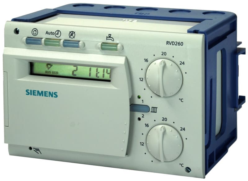 SIEMENS - Fernheizungs-und Brauchwasserregler mit M-Bus Kommunikation