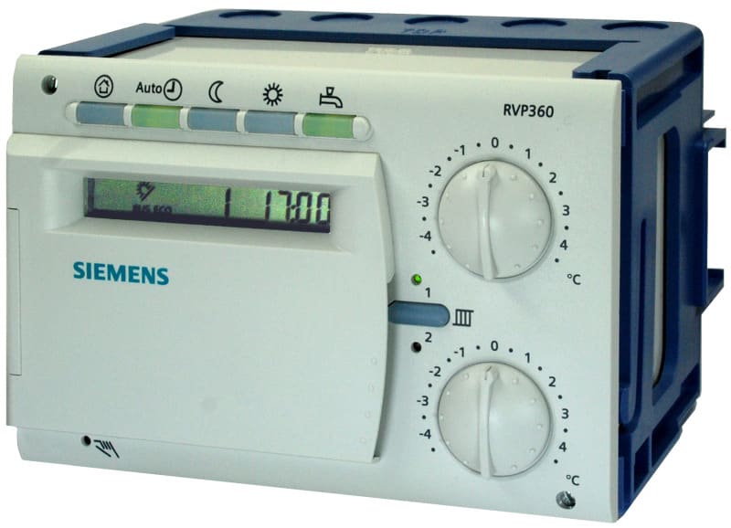 SIEMENS - Heizungsregler m. LPB-Kommunikation für 2 Heizkreise BWW und Kessel