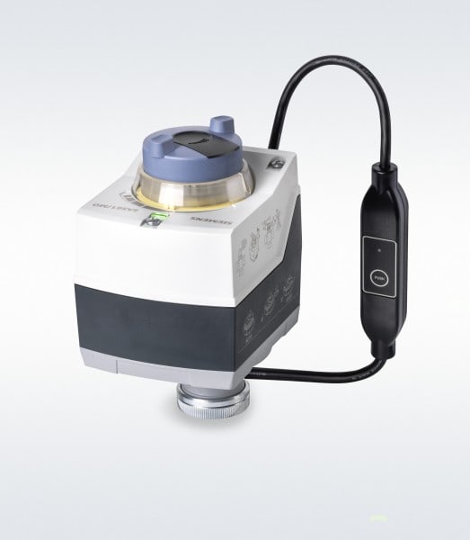 SIEMENS - Ventilstellantrieb Motor Modbus-Bus RTU 400N, Hub=5,5mm 30s