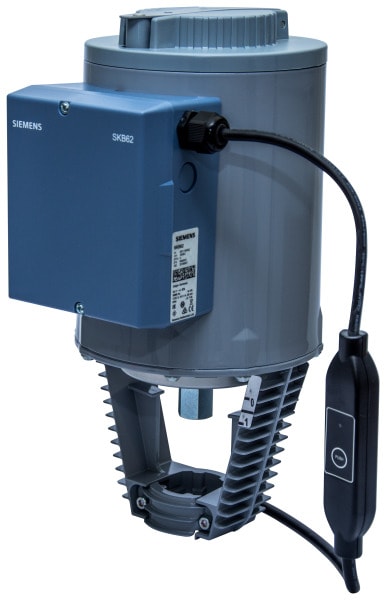 SIEMENS - Ventilstellantrieb E-HYDR 2800N Hub=20mm m. Notst. Modbus-RTU
