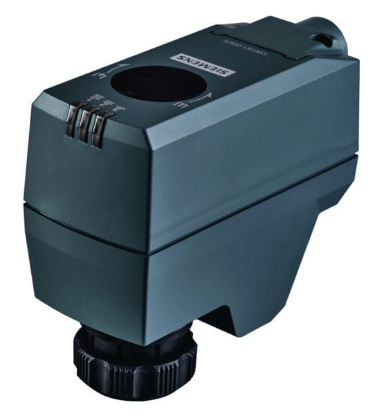 SIEMENS - Stellantrieb f. Kleinventile 24V DC0..10V 75s