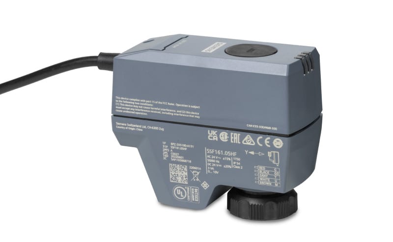SIEMENS - Stellantrieb f. Kleinventile 24V DC0..10V 34s