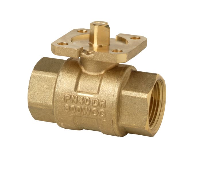SIEMENS - Absperrkugelhahn 2-Weg PN40 DN15 kvs=15 mit Inneng. Rp 1/2''