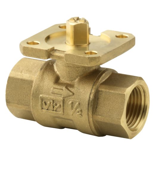 SIEMENS - Durchgang-Regelkugelhahn PN40 DN15 kvs=0,63 mit IG Rp 1/2''