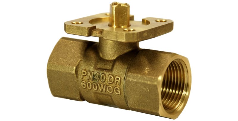 SIEMENS - Durchgang-Regelkugelhahn PN40 DN20 kvs=4 mit IG Rp 3/4''