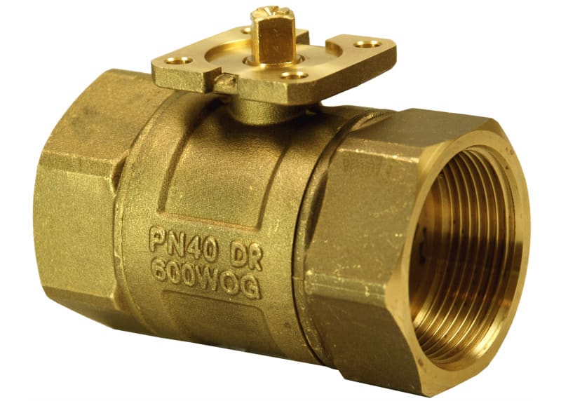 SIEMENS - Durchgang-Regelkugelhahn PN40 DN40 kvs=40 mit IG Rp 6/4''