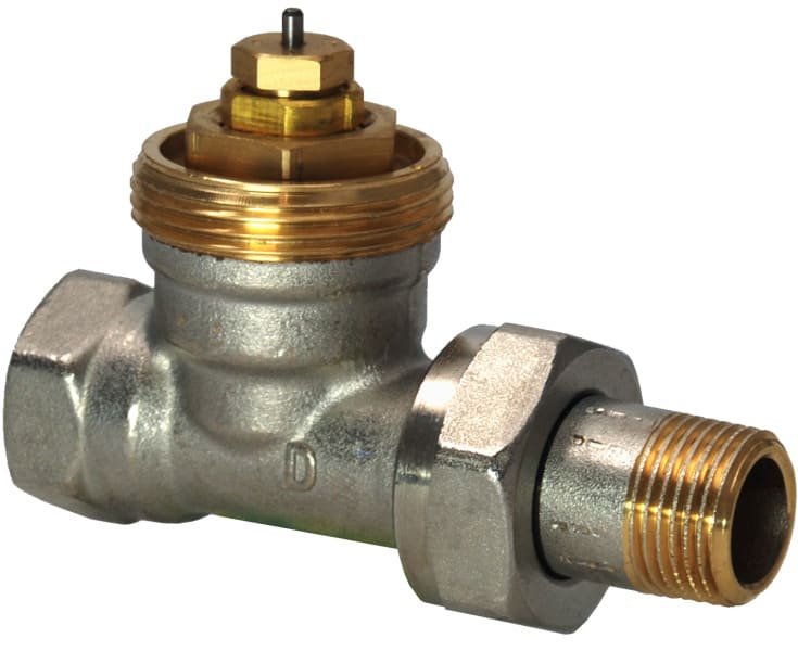 SIEMENS - Durchgangsventil 1/2''kv=0,89 einstellbar kurze Bauform