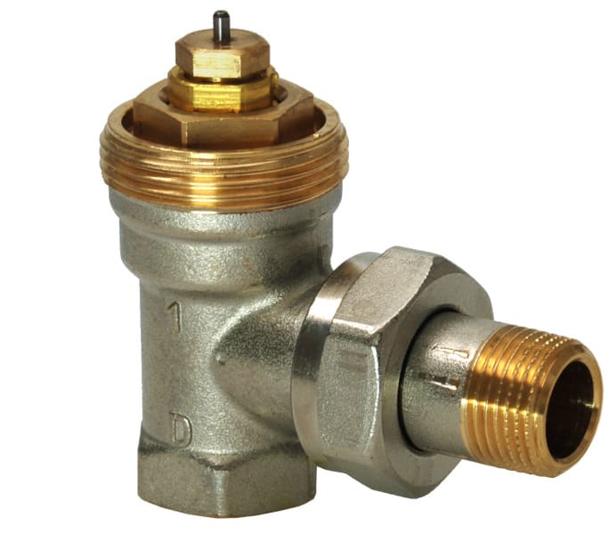 SIEMENS - Eckventil 3/4'' kv=1,41 einstellbar kurze Bauform