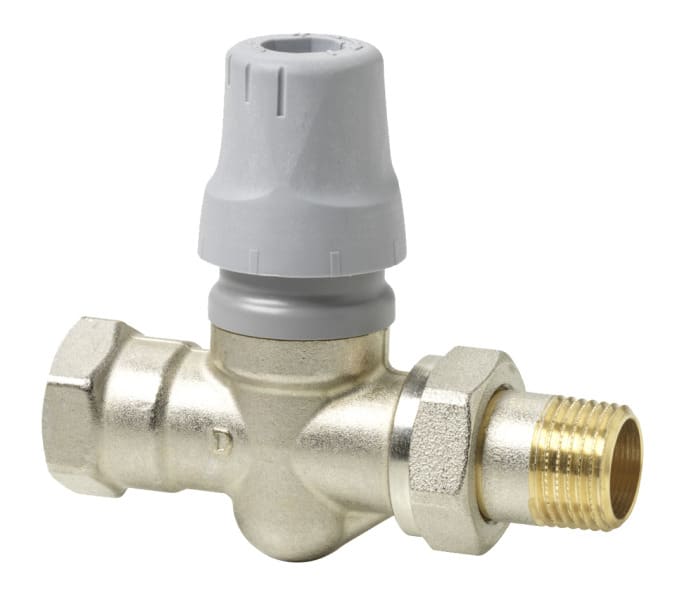 SIEMENS - Heizkörper-Kombiventil V=..135 l/h DN10 für Zweirohrheizungsanlagen