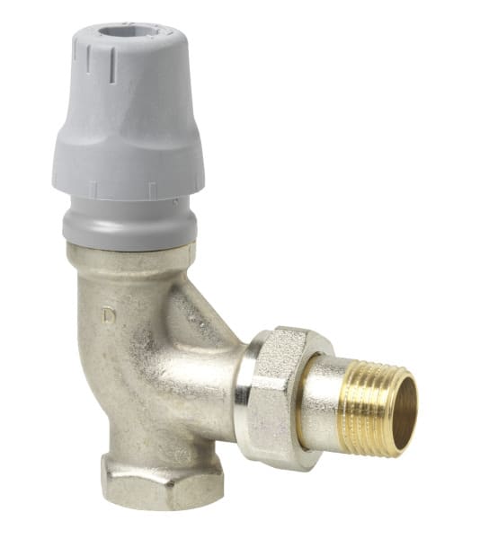 SIEMENS - Heizkörper-Kombi Eckventil V=..135 l/h DN10 für Zweirohrheizungsanlagen