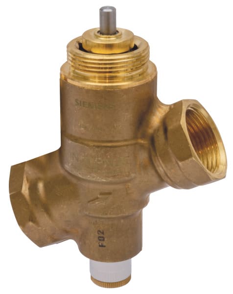 SIEMENS - 2-Pkt.Kombiventil m.dp-Regler,620..1800l/h, PN25,DN25, IG