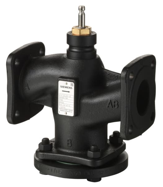 SIEMENS - Zweiwegventil PN6 DN80 kvs=100m³/h Hub=20mm Grauguss geflanscht